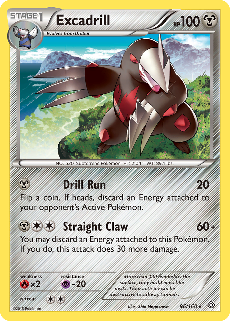 Excadrill (96/160) [XY: Primal Clash] | Galaxy Games LLC