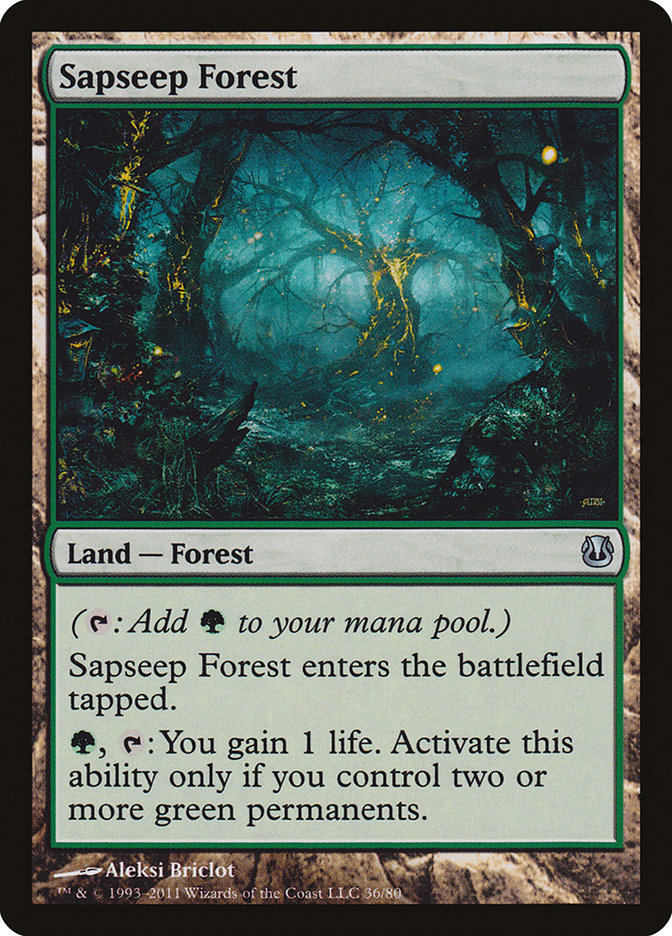 Sapseep Forest [Duel Decks: Ajani vs. Nicol Bolas] | Galaxy Games LLC