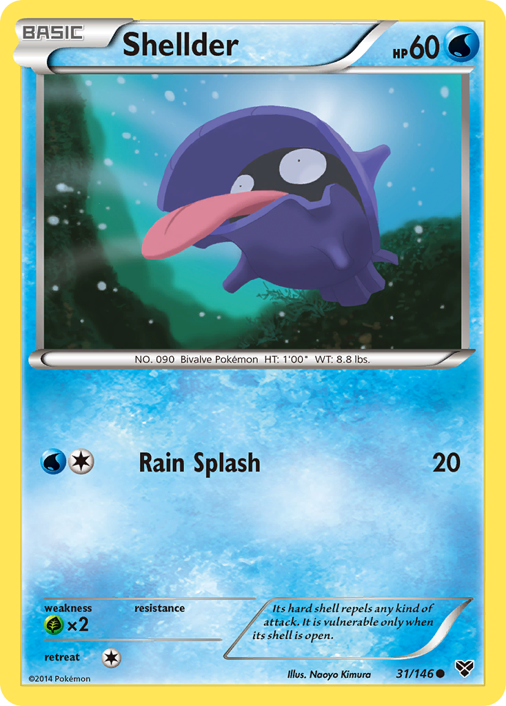 Shellder (31/146) [XY: Base Set] | Galaxy Games LLC