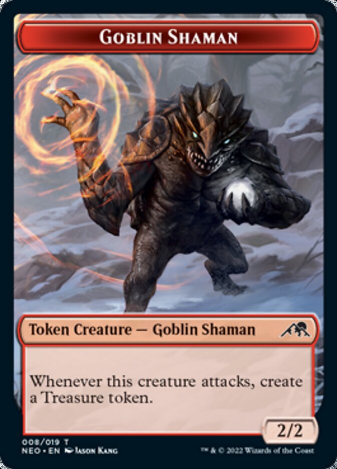 Goblin Shaman Token [Kamigawa: Neon Dynasty Tokens] | Galaxy Games LLC