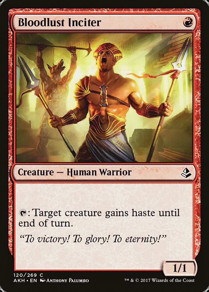 Bloodlust Inciter [Amonkhet] | Galaxy Games LLC