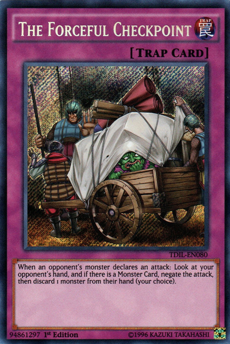 The Forceful Checkpoint [TDIL-EN080] Secret Rare | Galaxy Games LLC