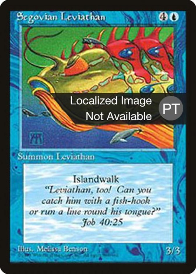 Segovian Leviathan [Fourth Edition (Foreign Black Border)] | Galaxy Games LLC