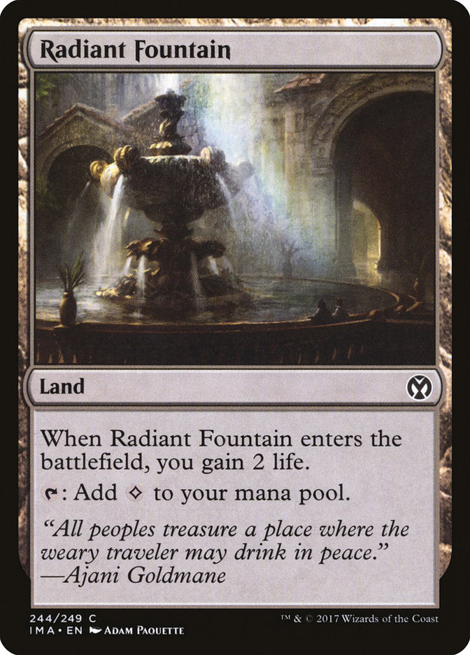 Radiant Fountain [Iconic Masters] | Galaxy Games LLC