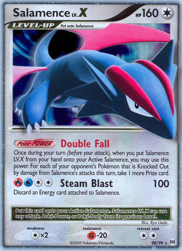 Salamence LV.X (98/99) [Platinum: Arceus] | Galaxy Games LLC