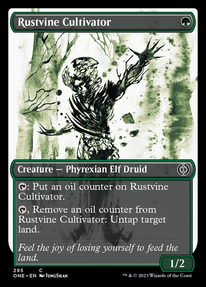 Rustvine Cultivator (Showcase Ichor) [Phyrexia: All Will Be One] | Galaxy Games LLC