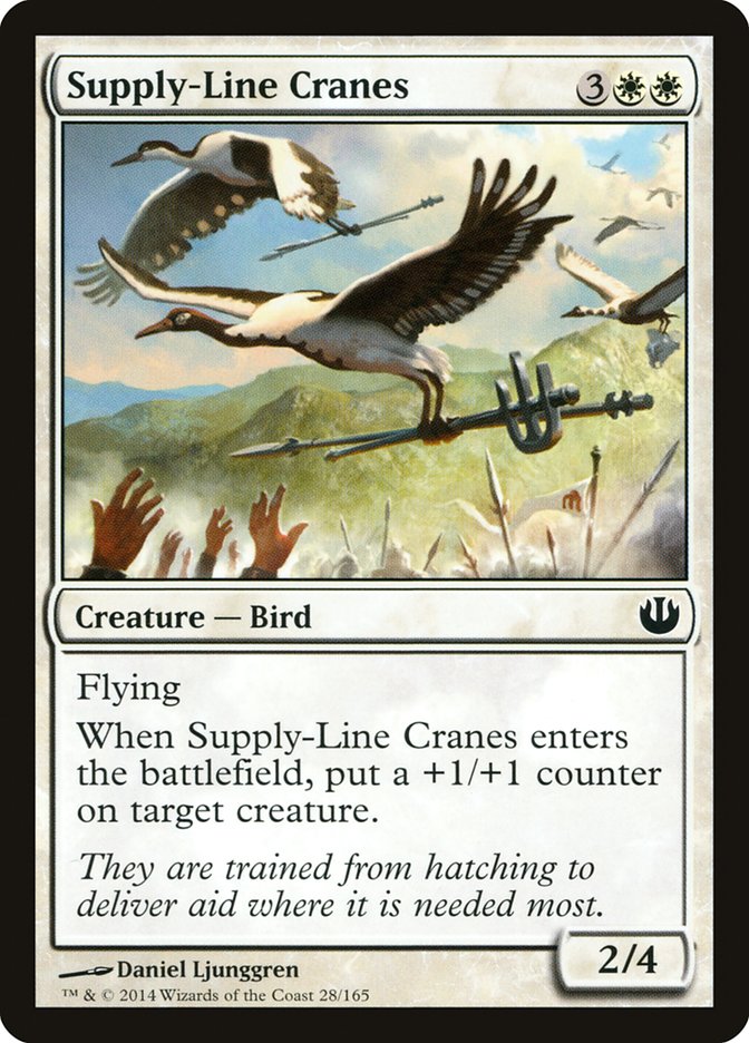 Supply-Line Cranes [Journey into Nyx] | Galaxy Games LLC