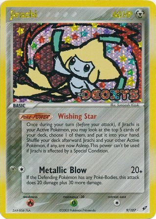 Jirachi (9/107) (Stamped) [EX: Deoxys] | Galaxy Games LLC