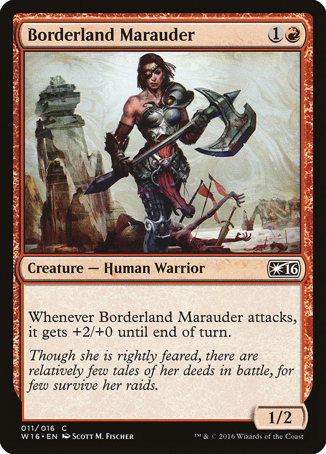 Borderland Marauder [Welcome Deck 2016] | Galaxy Games LLC
