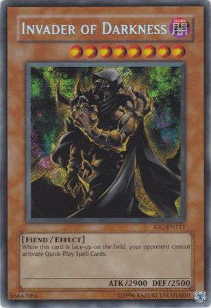 Invader of Darkness [IOC-EN111] Secret Rare | Galaxy Games LLC