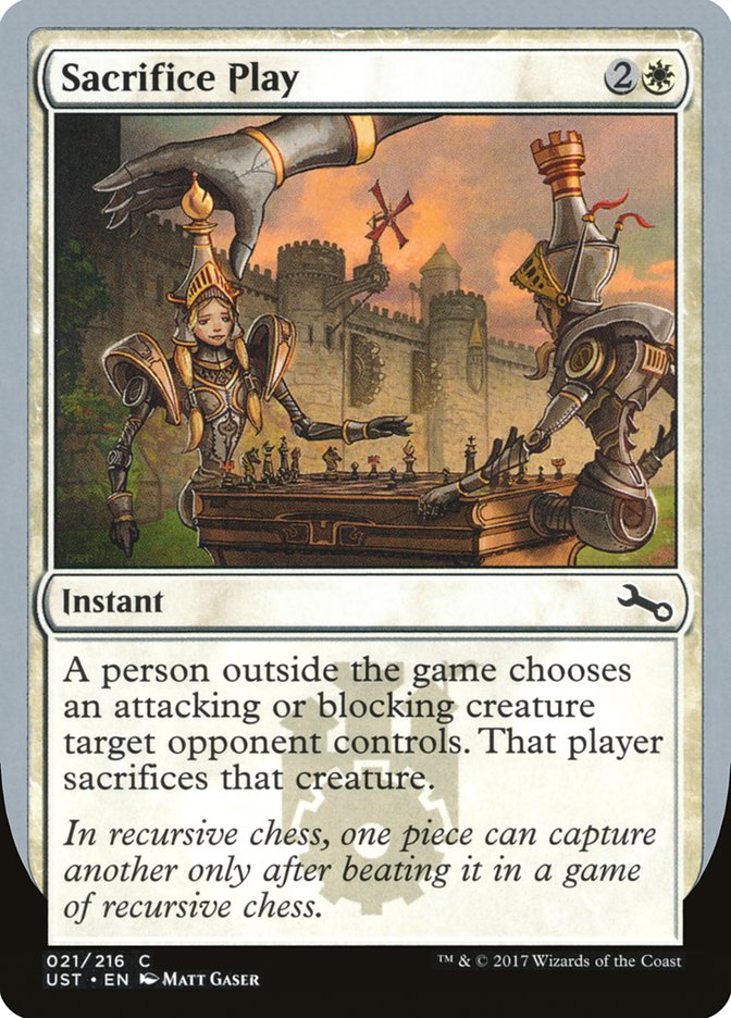 Sacrifice Play [Unstable] | Galaxy Games LLC