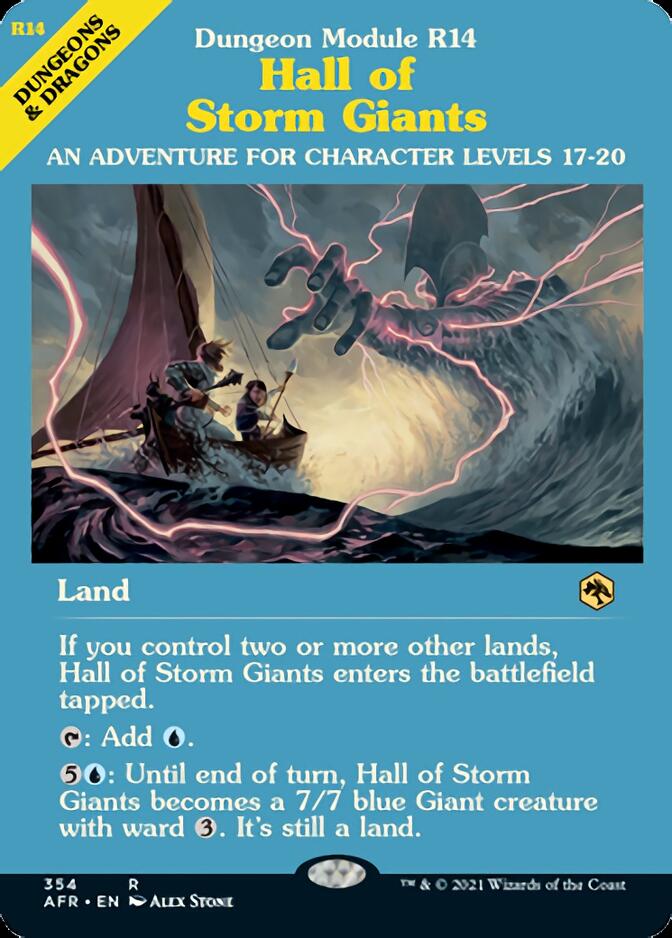 Hall of Storm Giants (Dungeon Module) [Dungeons & Dragons: Adventures in the Forgotten Realms] | Galaxy Games LLC