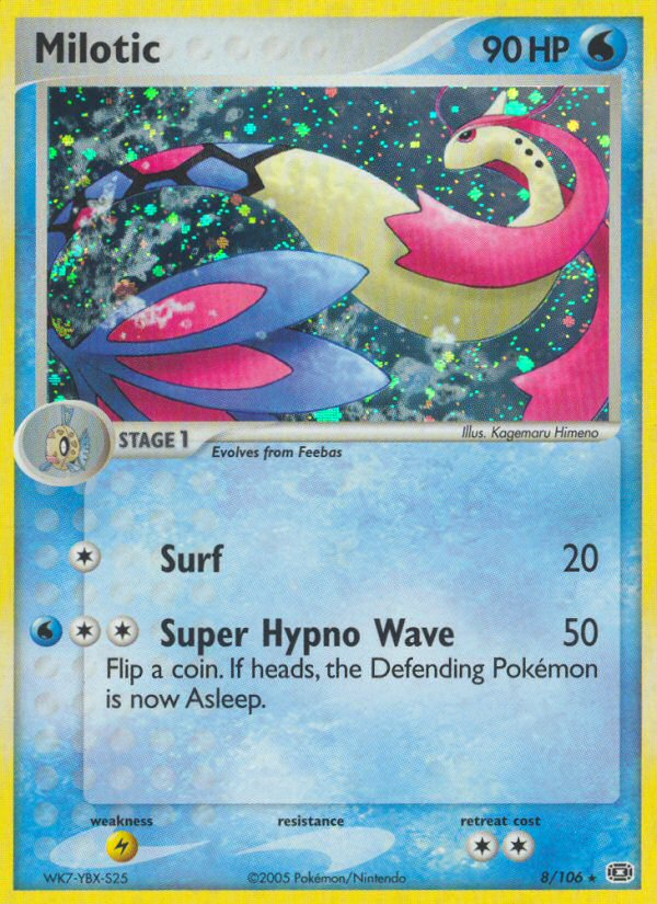 Milotic (8/106) [EX: Emerald] | Galaxy Games LLC