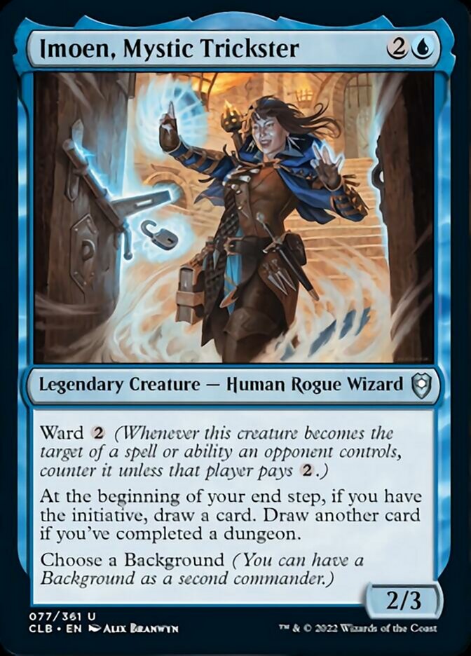 Imoen, Mystic Trickster [Commander Legends: Battle for Baldur's Gate] | Galaxy Games LLC