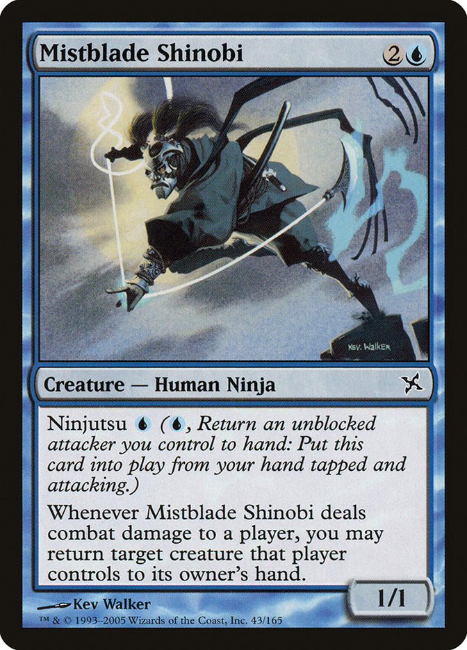 Mistblade Shinobi [Betrayers of Kamigawa] | Galaxy Games LLC