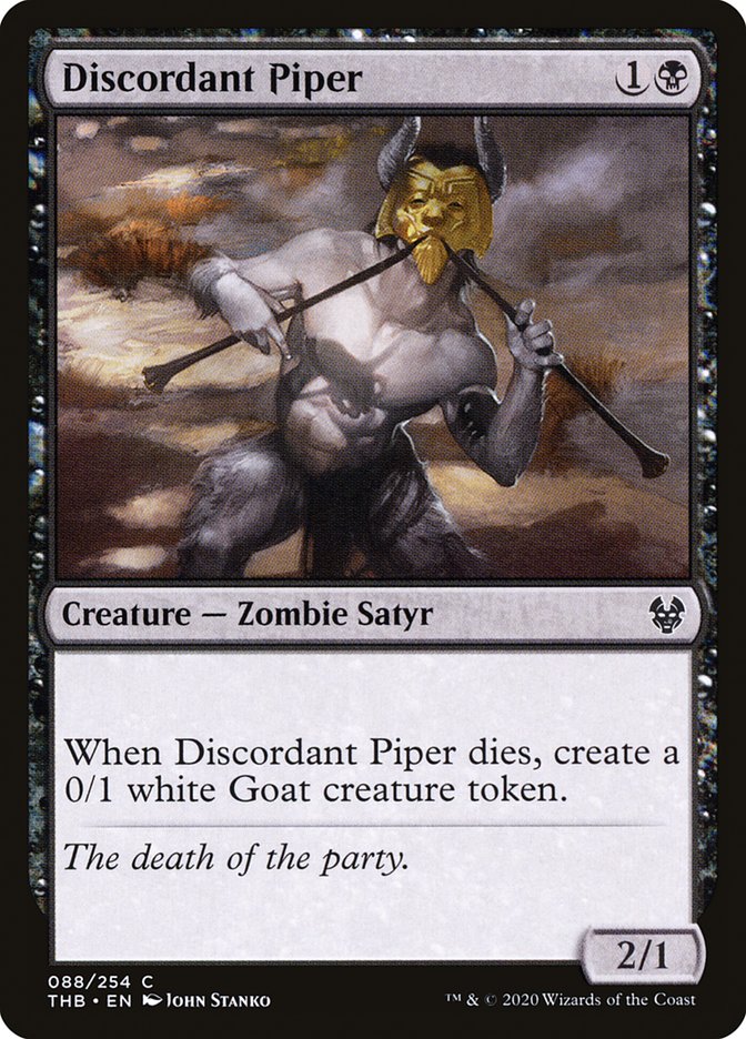 Discordant Piper [Theros Beyond Death] | Galaxy Games LLC