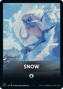 Snow Theme Card [Jumpstart 2022 Front Cards] | Galaxy Games LLC