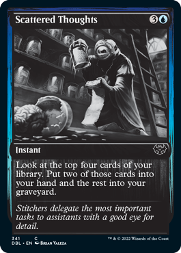 Scattered Thoughts [Innistrad: Double Feature] | Galaxy Games LLC