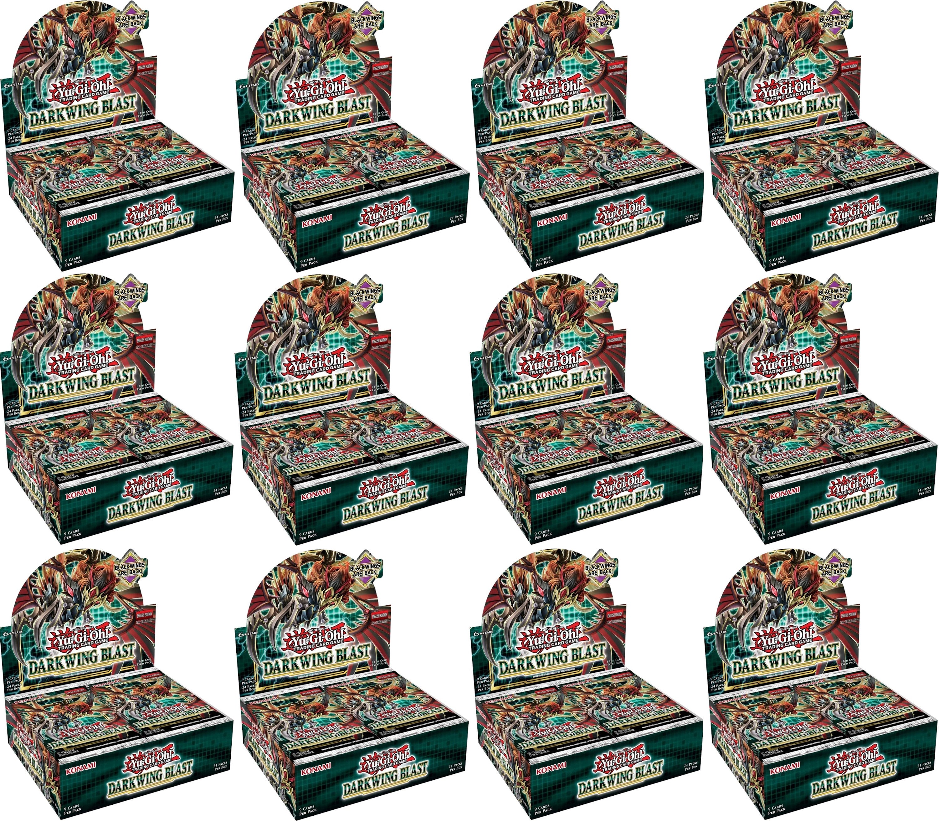 Darkwing Blast - Booster Case (1st Edition) | Galaxy Games LLC