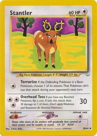 Stantler (38/64) [Neo Revelation Unlimited] | Galaxy Games LLC