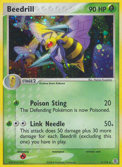 Beedrill (1/112) [EX: FireRed & LeafGreen] | Galaxy Games LLC