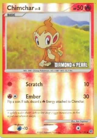 Chimchar (76/130) [Burger King Promos: 2008 Collection] | Galaxy Games LLC