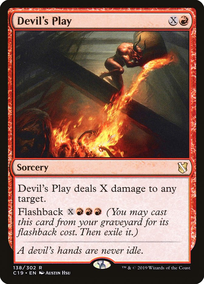 Devil's Play [Commander 2019] | Galaxy Games LLC