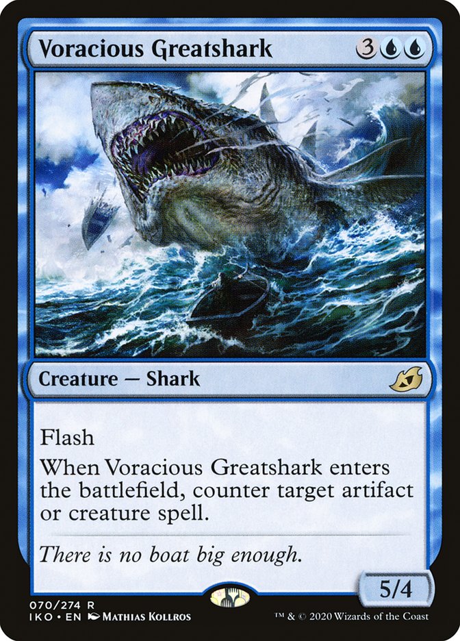 Voracious Greatshark [Ikoria: Lair of Behemoths] | Galaxy Games LLC