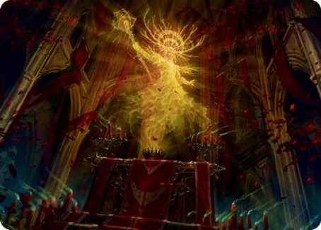 Katilda, Dawnhart Martyr Art Card [Innistrad: Crimson Vow Art Series] | Galaxy Games LLC
