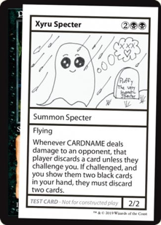 Xyru Specter (2021 Edition) [Mystery Booster Playtest Cards] | Galaxy Games LLC