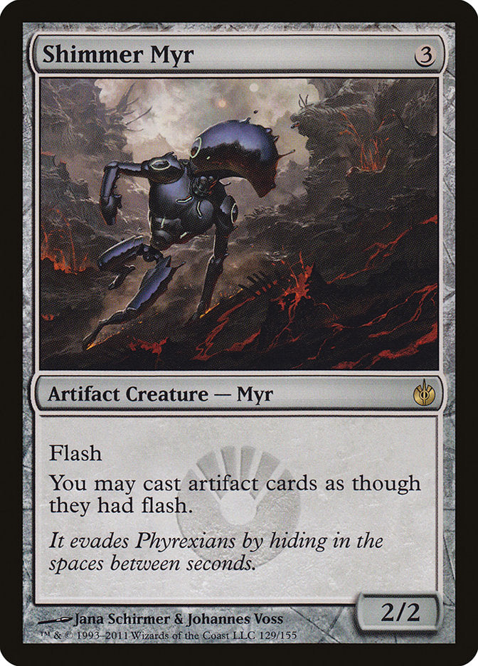 Shimmer Myr [Mirrodin Besieged] | Galaxy Games LLC