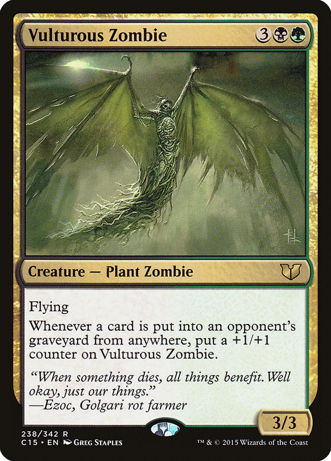 Vulturous Zombie [Commander 2015] | Galaxy Games LLC