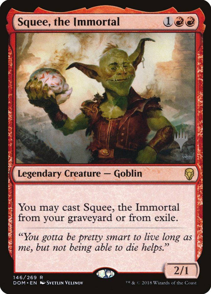 Squee, the Immortal (Promo Pack) [Dominaria Promos] | Galaxy Games LLC