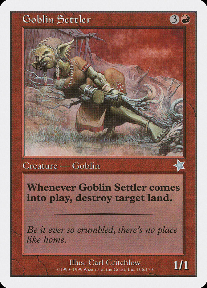 Goblin Settler [Starter 1999] | Galaxy Games LLC