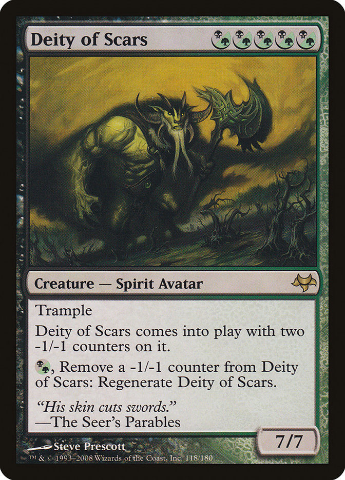 Deity of Scars [Eventide] | Galaxy Games LLC