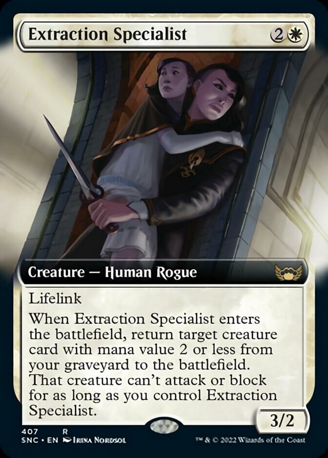 Extraction Specialist (Extended Art) [Streets of New Capenna] | Galaxy Games LLC