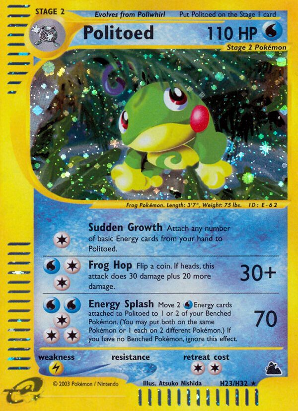 Politoed (H23/H32) [Skyridge] | Galaxy Games LLC