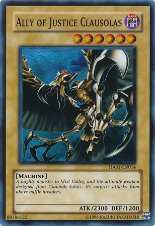 Ally of Justice Clausolas [HA01-EN014] Super Rare | Galaxy Games LLC