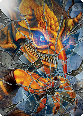 Reflection of Kiki-Jiki Art Card [Kamigawa: Neon Dynasty Art Series] | Galaxy Games LLC
