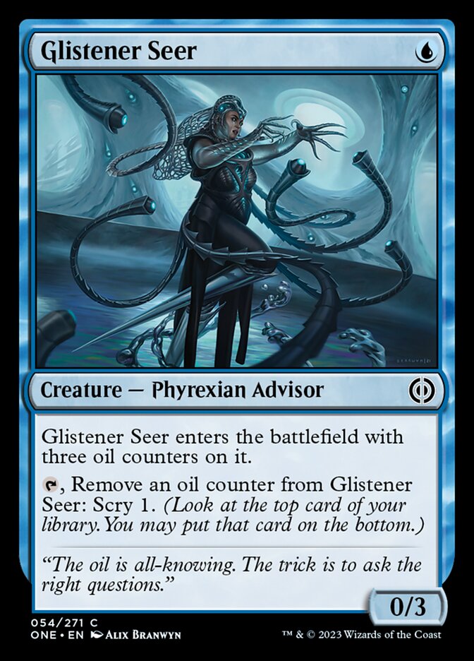 Glistener Seer [Phyrexia: All Will Be One] | Galaxy Games LLC