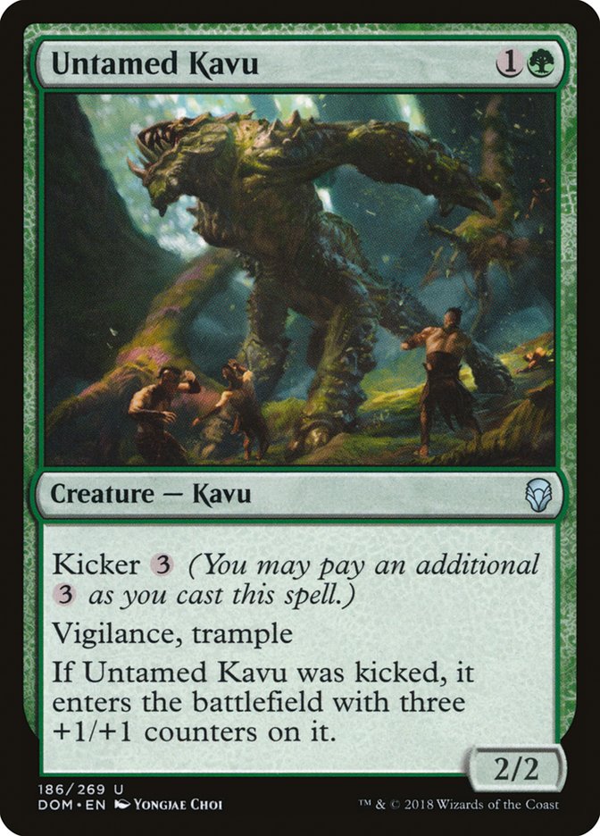 Untamed Kavu [Dominaria] | Galaxy Games LLC