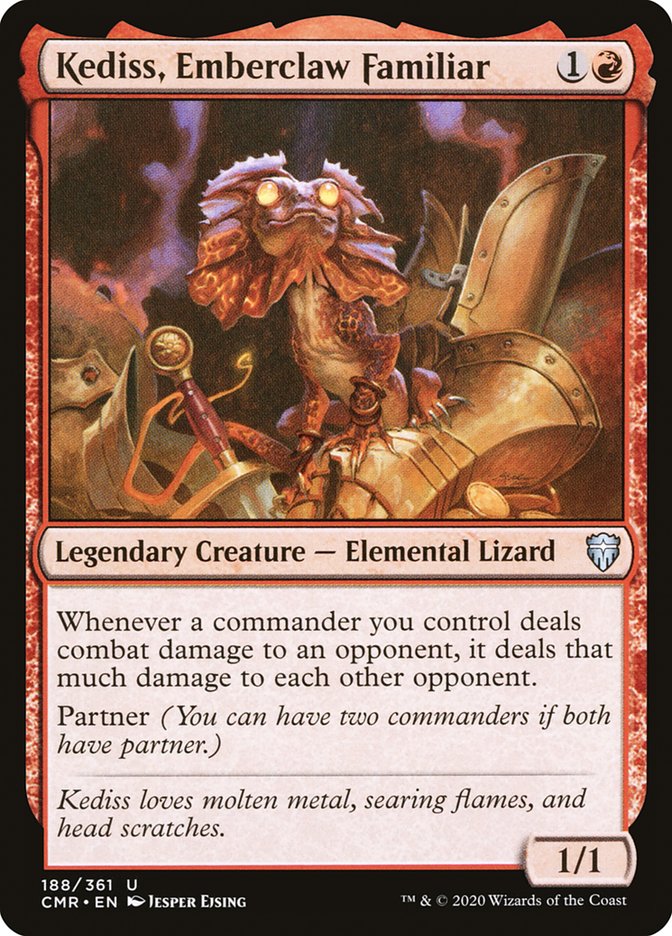 Kediss, Emberclaw Familiar [Commander Legends] | Galaxy Games LLC