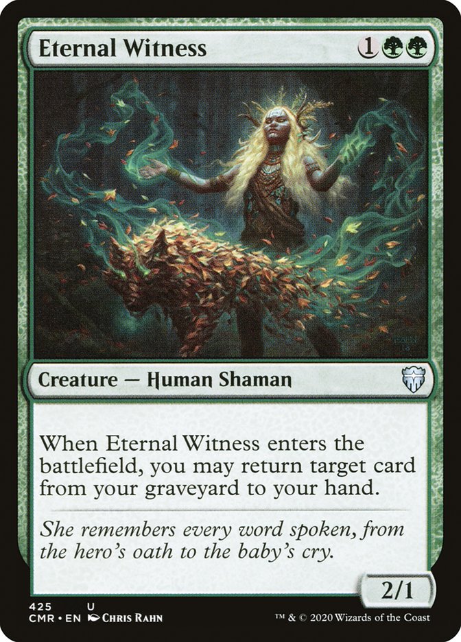 Eternal Witness [Commander Legends] | Galaxy Games LLC