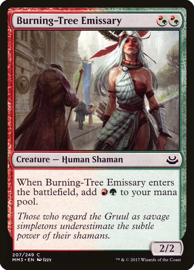 Burning-Tree Emissary [Modern Masters 2017] | Galaxy Games LLC