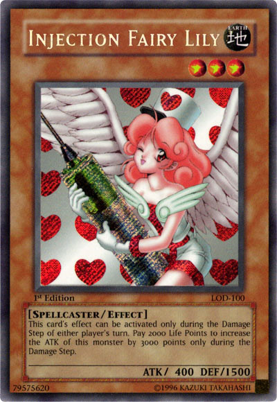 Injection Fairy Lily [LOD-100] Secret Rare | Galaxy Games LLC