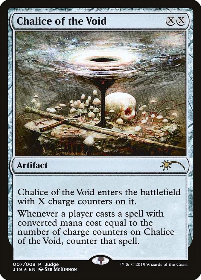 Chalice of the Void [Judge Gift Cards 2019] | Galaxy Games LLC