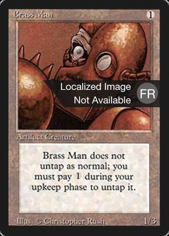 Brass Man [Foreign Black Border] | Galaxy Games LLC