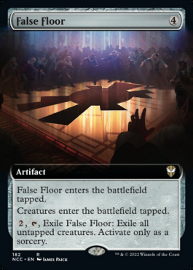 False Floor (Extended Art) [Streets of New Capenna Commander] | Galaxy Games LLC