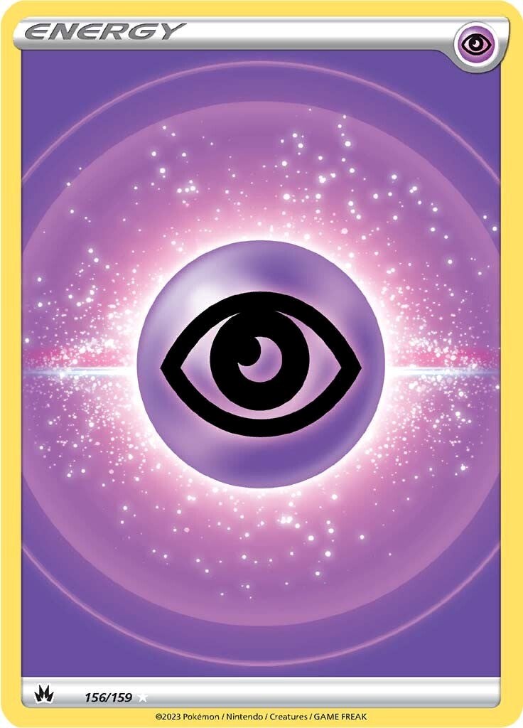 Psychic Energy (156/159) (Texture Full Art) [Sword & Shield: Crown Zenith] | Galaxy Games LLC