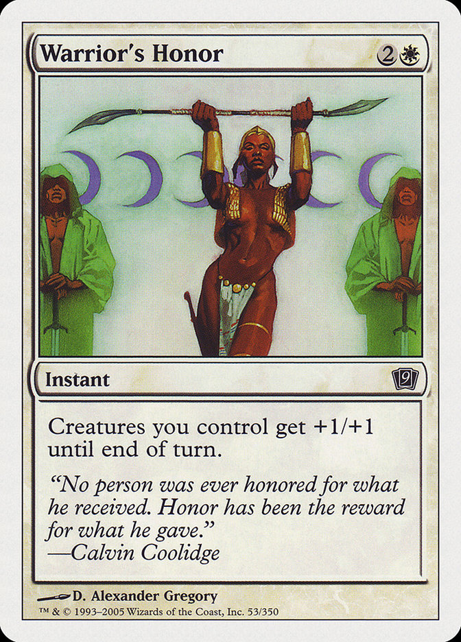 Warrior's Honor [Ninth Edition] | Galaxy Games LLC